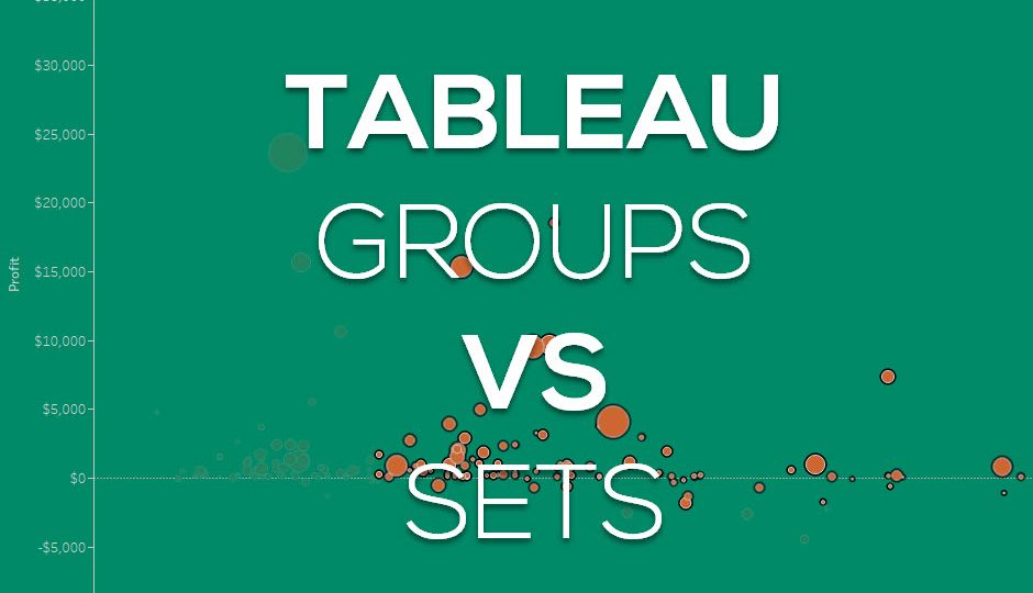 Tableau Groups vs Sets