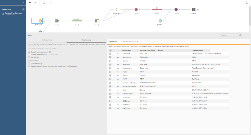 tableau prep help