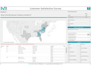 Customer Satistifcation Survey Dashboard