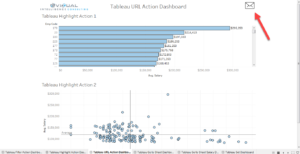 email action in tableau